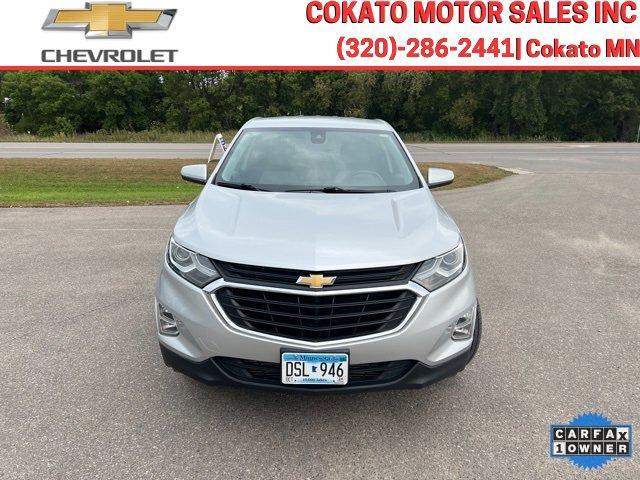 Used 2020 Chevrolet Equinox LT with VIN 3GNAXUEV7LS572957 for sale in Cokato, MN