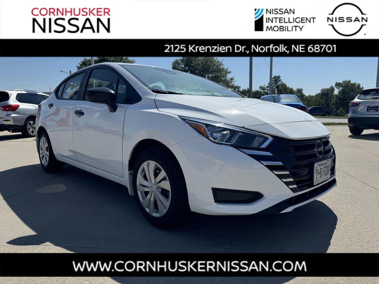 Used 2024 Nissan Versa S with VIN 3N1CN8DV7RL841044 for sale in Norfolk, NE