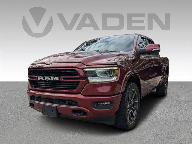 Used 2020 RAM Ram 1500 Pickup Laramie with VIN 1C6SRFJM1LN285681 for sale in Savannah, GA