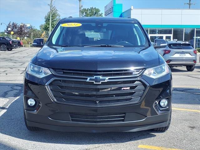 Certified 2021 Chevrolet Traverse RS with VIN 1GNERJKW4MJ261819 for sale in Taylor, MI