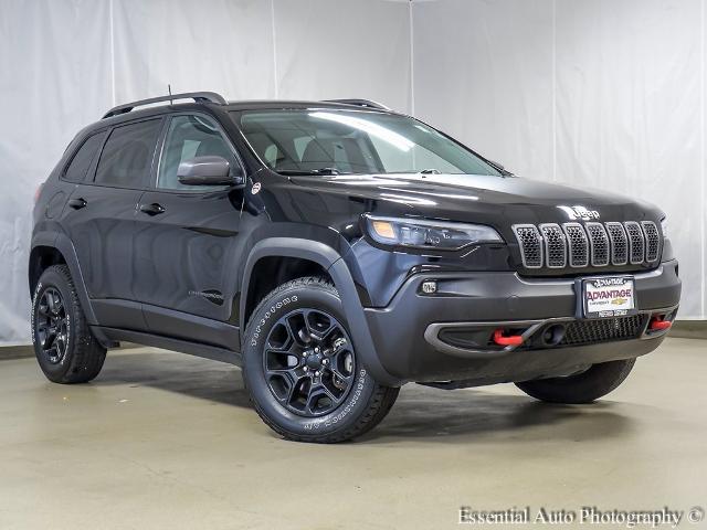 Used 2021 Jeep Cherokee Trailhawk with VIN 1C4PJMBX8MD175964 for sale in Bridgeview, IL