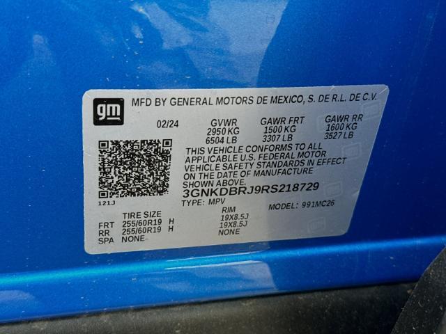 2024 Chevrolet Blazer EV Vehicle Photo in PITTSBURG, CA 94565-7121