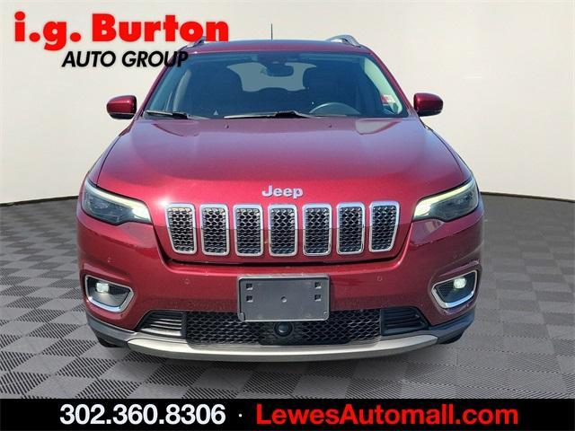 Used 2021 Jeep Cherokee Limited with VIN 1C4PJMDX4MD178017 for sale in Lewes, DE