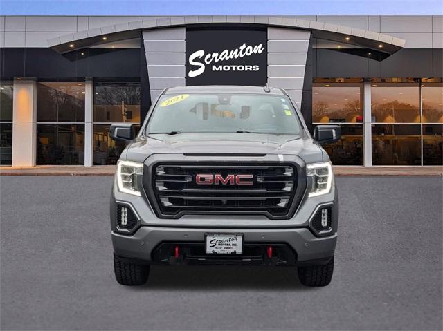 Used 2021 GMC Sierra 1500 AT4 with VIN 1GTU9EET8MZ322846 for sale in Norwich, CT