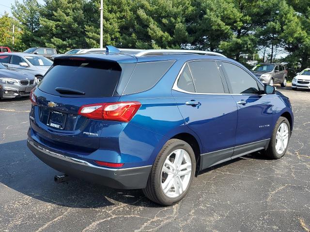 Certified 2021 Chevrolet Equinox Premier with VIN 2GNAXNEV4M6128330 for sale in Plainwell, MI