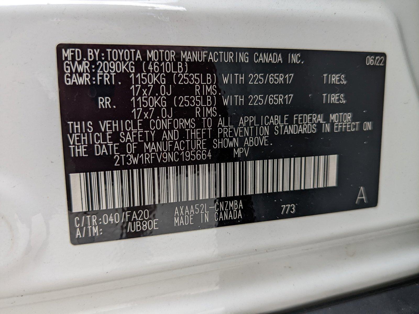 2022 Toyota RAV4 Vehicle Photo in Davie, FL 33331