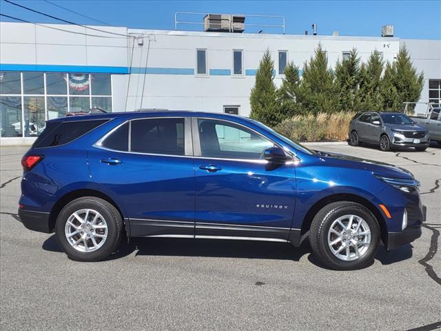 Certified 2022 Chevrolet Equinox LT with VIN 3GNAXUEV1NL222530 for sale in Somersworth, NH