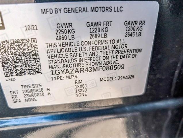 2021 Cadillac XT4 Vehicle Photo in LITTLETON, CO 80124-2754