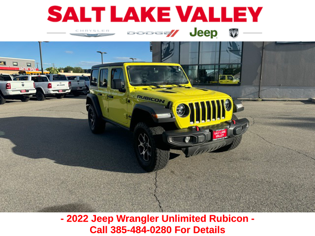 2022 Jeep Wrangler Vehicle Photo in Salt Lake City, UT 84115-2787