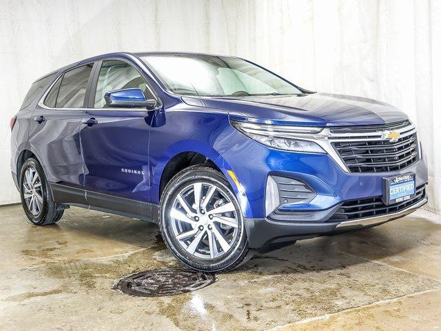 Used 2022 Chevrolet Equinox LT with VIN 3GNAXKEV9NL279353 for sale in Hodgkins, IL