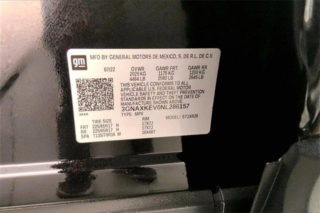 2022 Chevrolet Equinox Vehicle Photo in INDEPENDENCE, MO 64055-1314