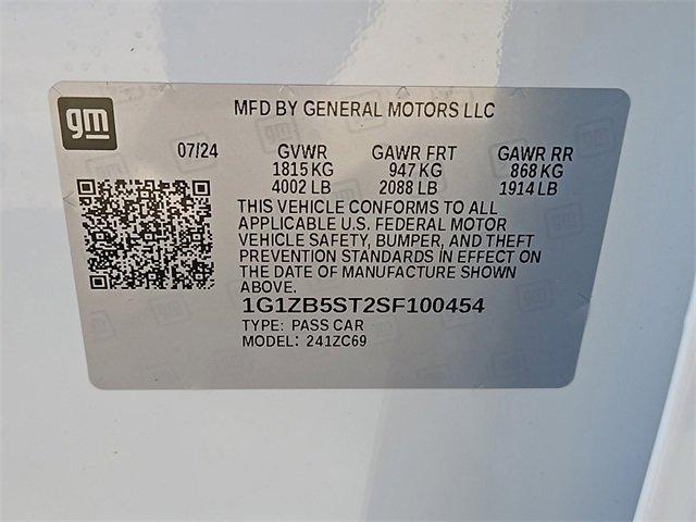 2025 Chevrolet Malibu Vehicle Photo in SUNRISE, FL 33323-3202