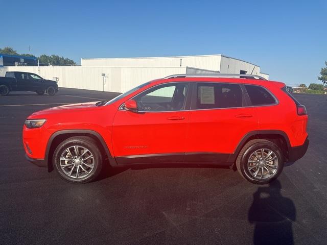 Used 2021 Jeep Cherokee Latitude Lux with VIN 1C4PJLMX8MD203673 for sale in Geneva, NY