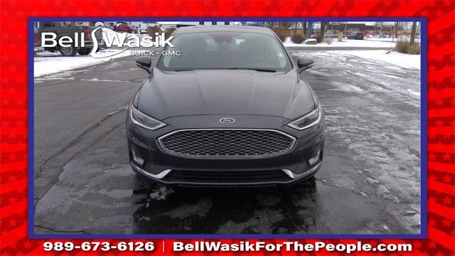 Used 2020 Ford Fusion Hybrid Titanium with VIN 3FA6P0RU2LR157213 for sale in Caro, MI