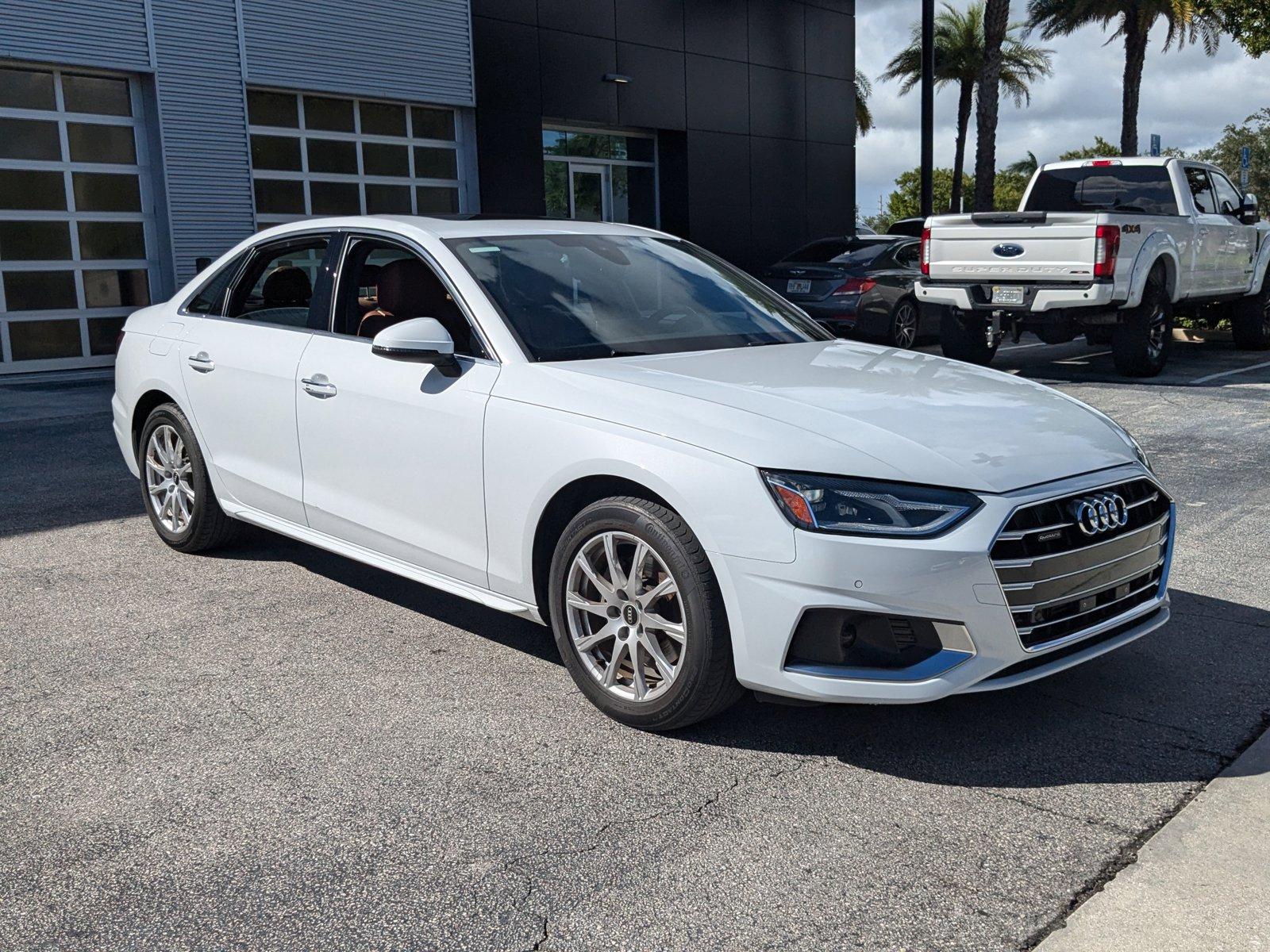 2021 Audi A4 Sedan Vehicle Photo in Pompano Beach, FL 33064