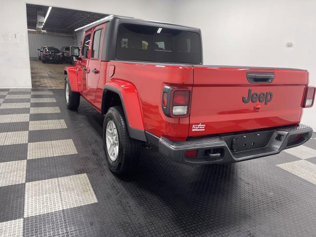 Used 2022 Jeep Gladiator Sport S with VIN 1C6HJTAG7NL160001 for sale in Seymour, IN