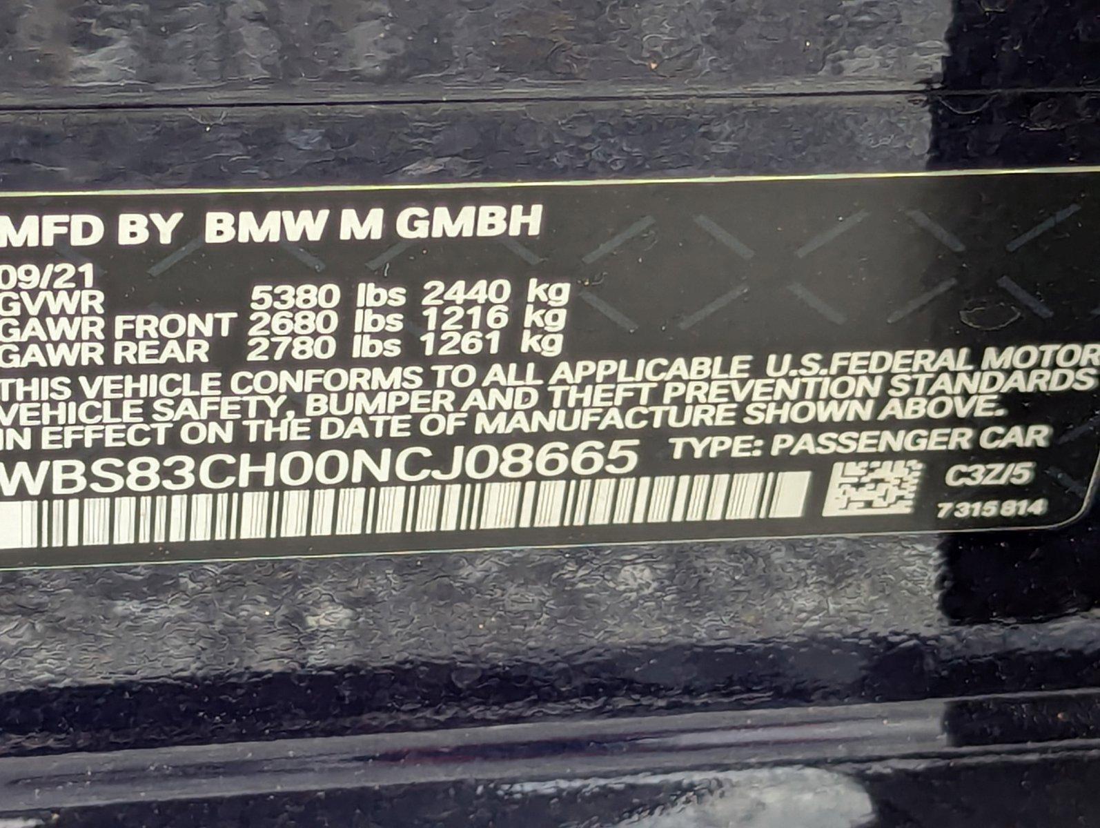 2022 BMW M5 Vehicle Photo in Delray Beach, FL 33444