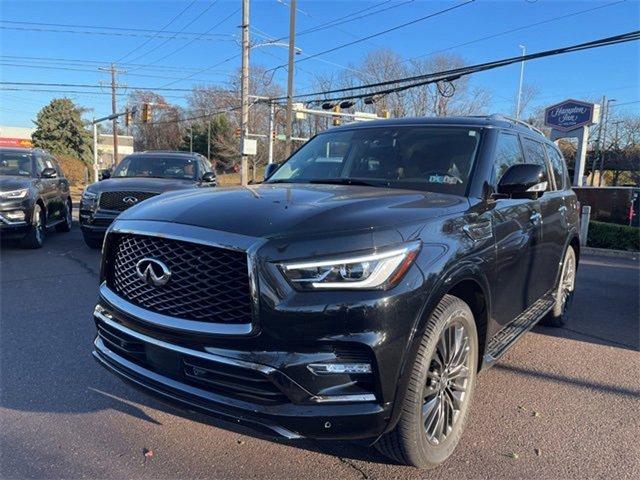 Certified 2023 INFINITI QX80 PREMIUM SELECT 4WD with VIN JN8AZ2AE8P9304977 for sale in Willow Grove, PA