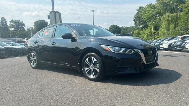 Certified 2021 Nissan Sentra SV with VIN 3N1AB8CV9MY287406 for sale in Feasterville, PA