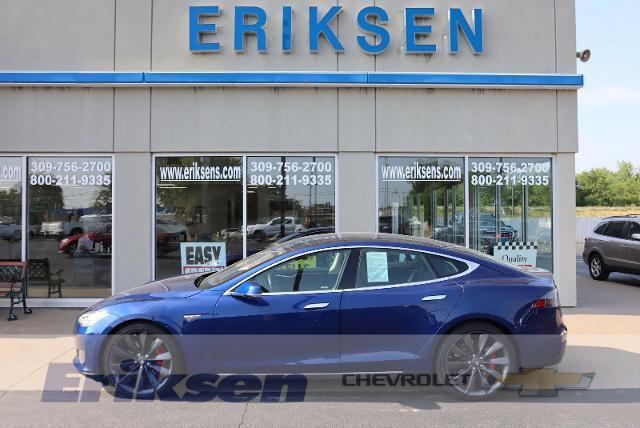 Used 2015 Tesla Model S Performance with VIN 5YJSA1E41FF117152 for sale in Milan, IL