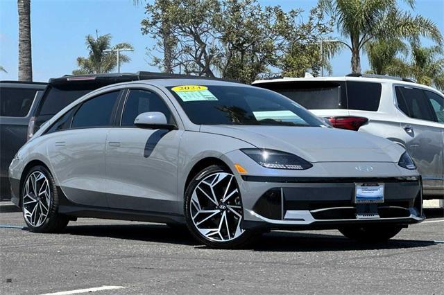 Certified 2023 Hyundai IONIQ 6 SEL with VIN KMHM34AA1PA047349 for sale in Oxnard, CA