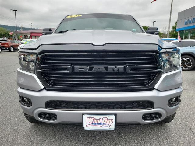 Used 2021 RAM Ram 1500 Pickup Big Horn/Lone Star with VIN 1C6SRFMT2MN551813 for sale in Wind Gap, PA