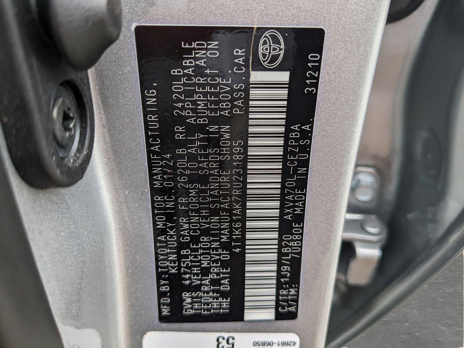 2024 Toyota Camry Vehicle Photo in Davie, FL 33331