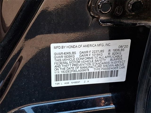 2020 Acura ILX Vehicle Photo in MILFORD, DE 19963-6122