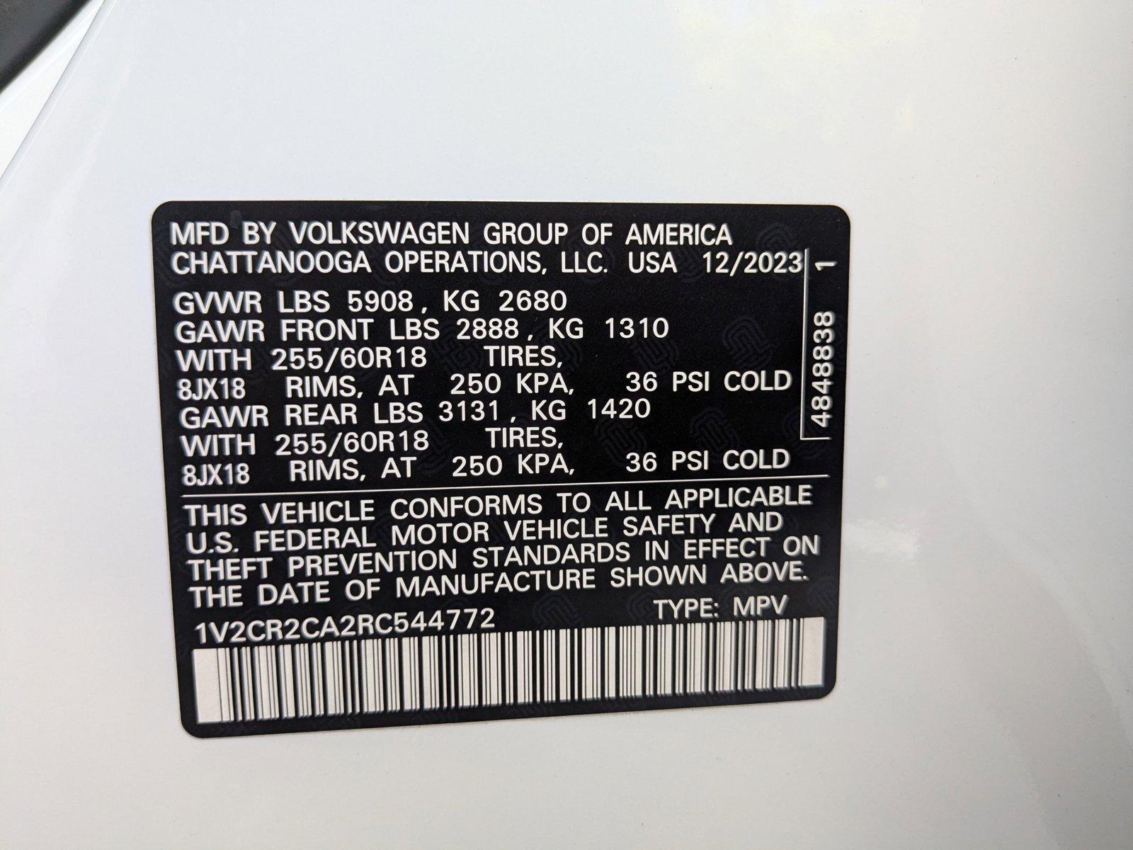 2024 Volkswagen Atlas Vehicle Photo in Sanford, FL 32771