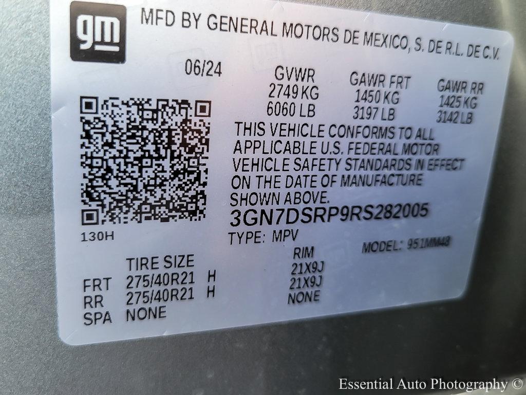 2024 Chevrolet Equinox EV Vehicle Photo in AURORA, IL 60503-9326