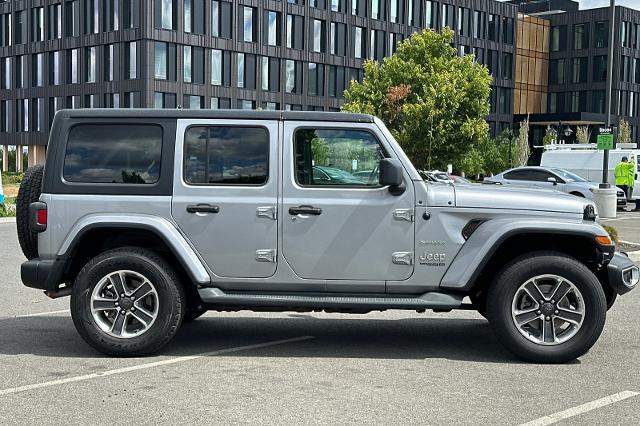 Used 2020 Jeep Wrangler Unlimited Sahara with VIN 1C4HJXEN3LW159948 for sale in Spokane, WA