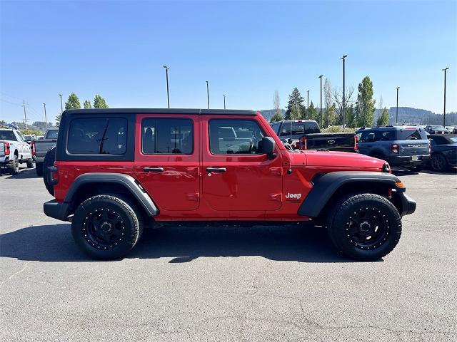 Used 2019 Jeep Wrangler Unlimited Sport S with VIN 1C4HJXDG3KW559588 for sale in Newberg, OR