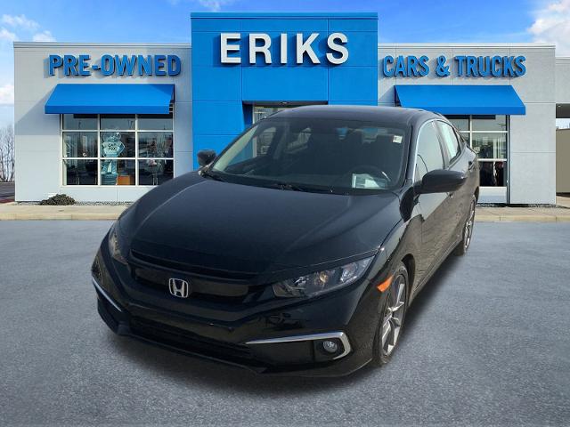 Used 2019 Honda Civic EX with VIN 19XFC1F32KE012847 for sale in Kokomo, IN