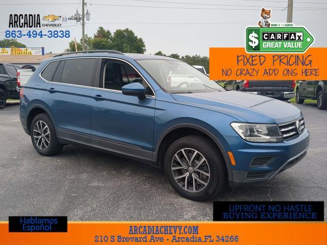 Used 2019 Volkswagen Tiguan SE with VIN 3VV3B7AX7KM119046 for sale in Arcadia, FL