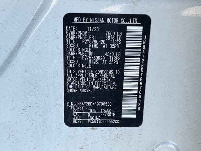 2024 Nissan Armada Vehicle Photo in Tulsa, OK 74129