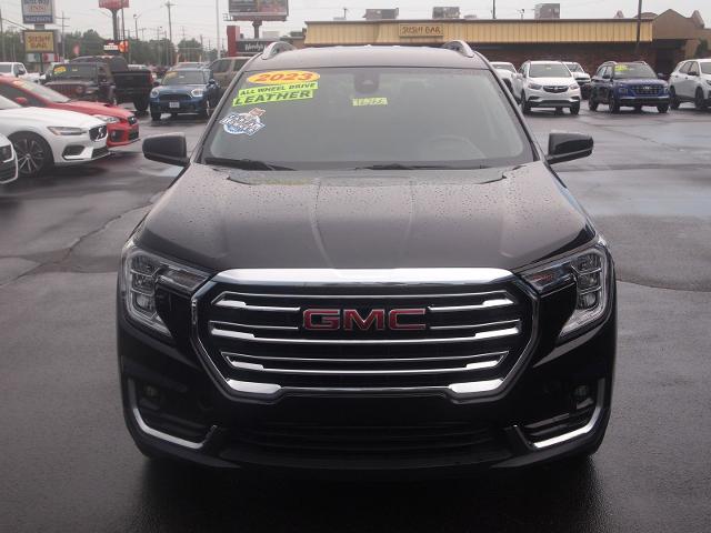 Used 2023 GMC Terrain SLT with VIN 3GKALVEGXPL187635 for sale in Madison, IN