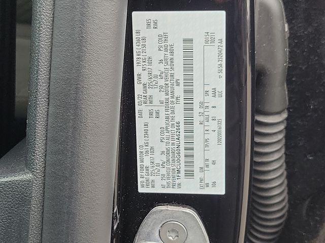 2022 Ford Escape Vehicle Photo in DANBURY, CT 06810-5034