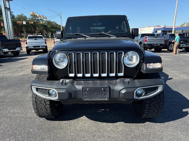 Used 2022 Jeep Wrangler Unlimited Sahara with VIN 1C4HJXEN9NW234347 for sale in Houston, TX