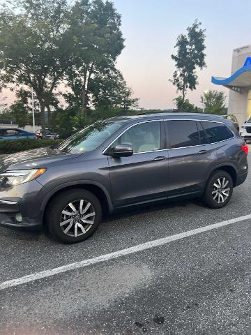 Certified 2020 Honda Pilot EX-L with VIN 5FNYF6H59LB027675 for sale in Cockeysville, MD