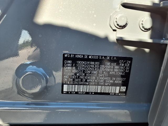 2025 Honda HR-V Vehicle Photo in Oshkosh, WI 54904