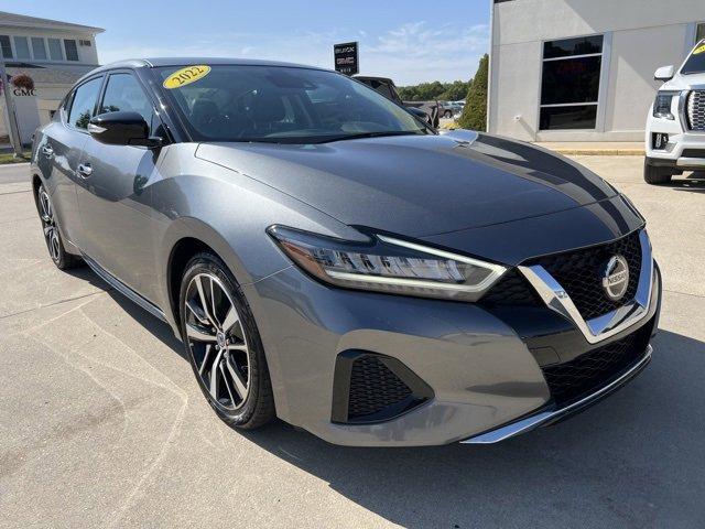 Used 2022 Nissan Maxima SV with VIN 1N4AA6CV3NC502301 for sale in Decorah, IA