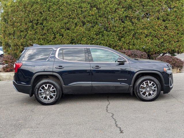 Used 2021 GMC Acadia SLE with VIN 1GKKNRL40MZ124398 for sale in Glens Falls, NY