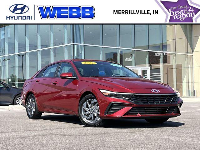 2024 Hyundai ELANTRA Vehicle Photo in Merrillville, IN 46410-5311