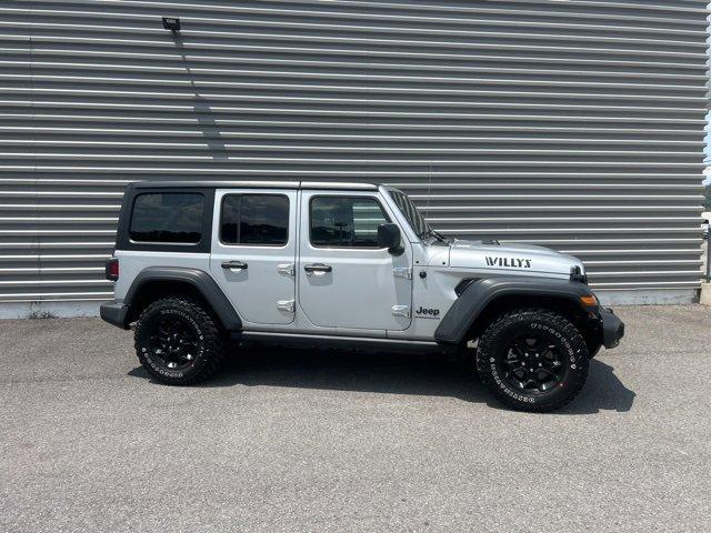 Used 2023 Jeep Wrangler 4-Door Willys with VIN 1C4HJXDN7PW657366 for sale in Huntsville, AL