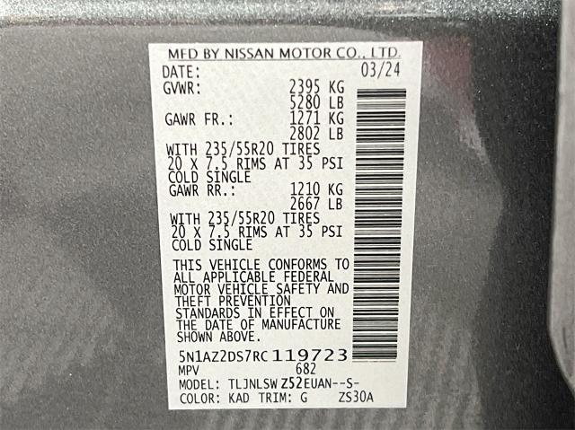 2024 Nissan Murano Vehicle Photo in Tulsa, OK 74129