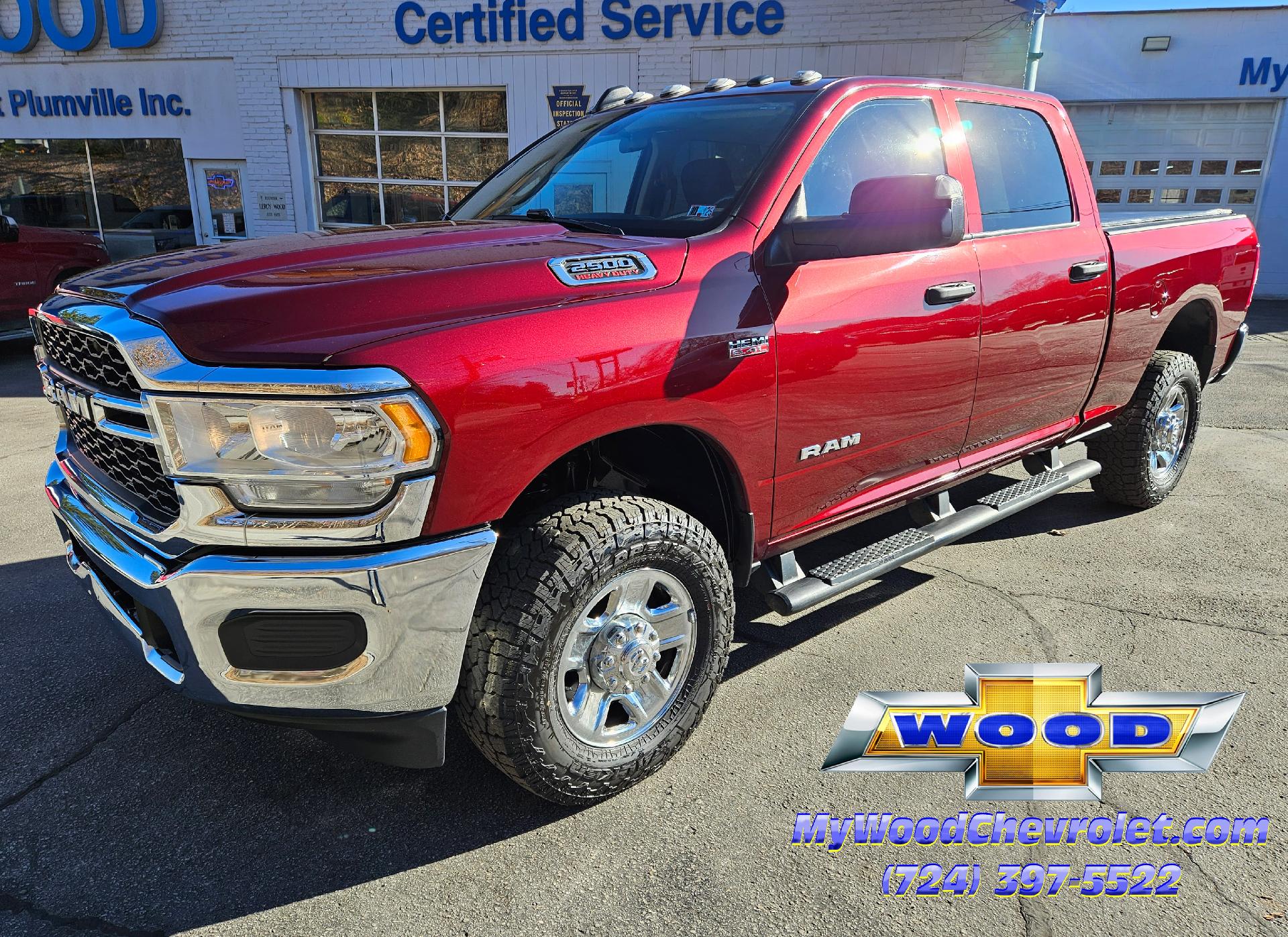 Used 2019 RAM Ram 2500 Pickup Tradesman with VIN 3C6UR5CJXKG670752 for sale in Home, PA