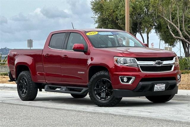 Certified 2020 Chevrolet Colorado LT with VIN 1GCGTCEN2L1210268 for sale in Redwood City, CA