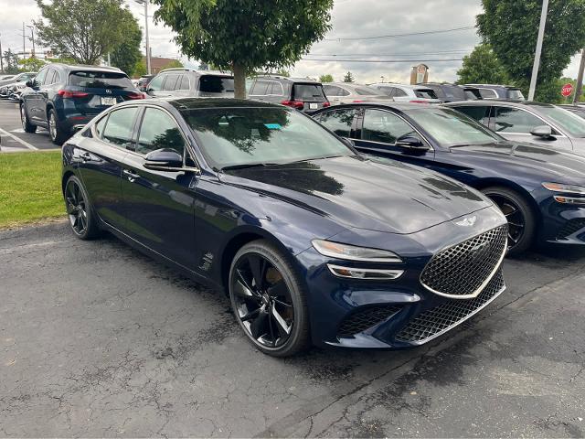 Certified 2023 GENESIS G70 Standard with VIN KMTG34TA9PU120305 for sale in Wexford, PA