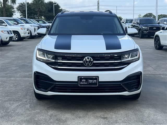 Used 2021 Volkswagen Atlas SE w/Tech R-Line with VIN 1V2NR2CA4MC557704 for sale in Houston, TX