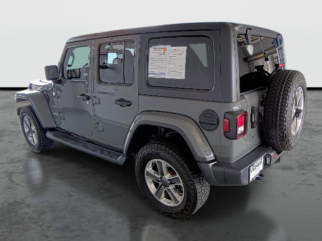 Used 2020 Jeep Wrangler Unlimited Sahara with VIN 1C4HJXEN8LW149058 for sale in Wentzville, MO